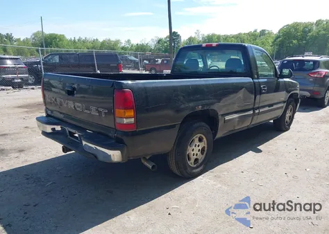 2002 Chevrolet Silverado 1500 из США, поврежденный, VIN 1GCEC14W72Z175006